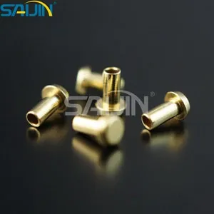 Brass Contact Rivet Supplier_Blind Brass Contact Rivet