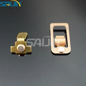 Tri-metal Contact Rivets manufacturer_Copper Stamping Parts 